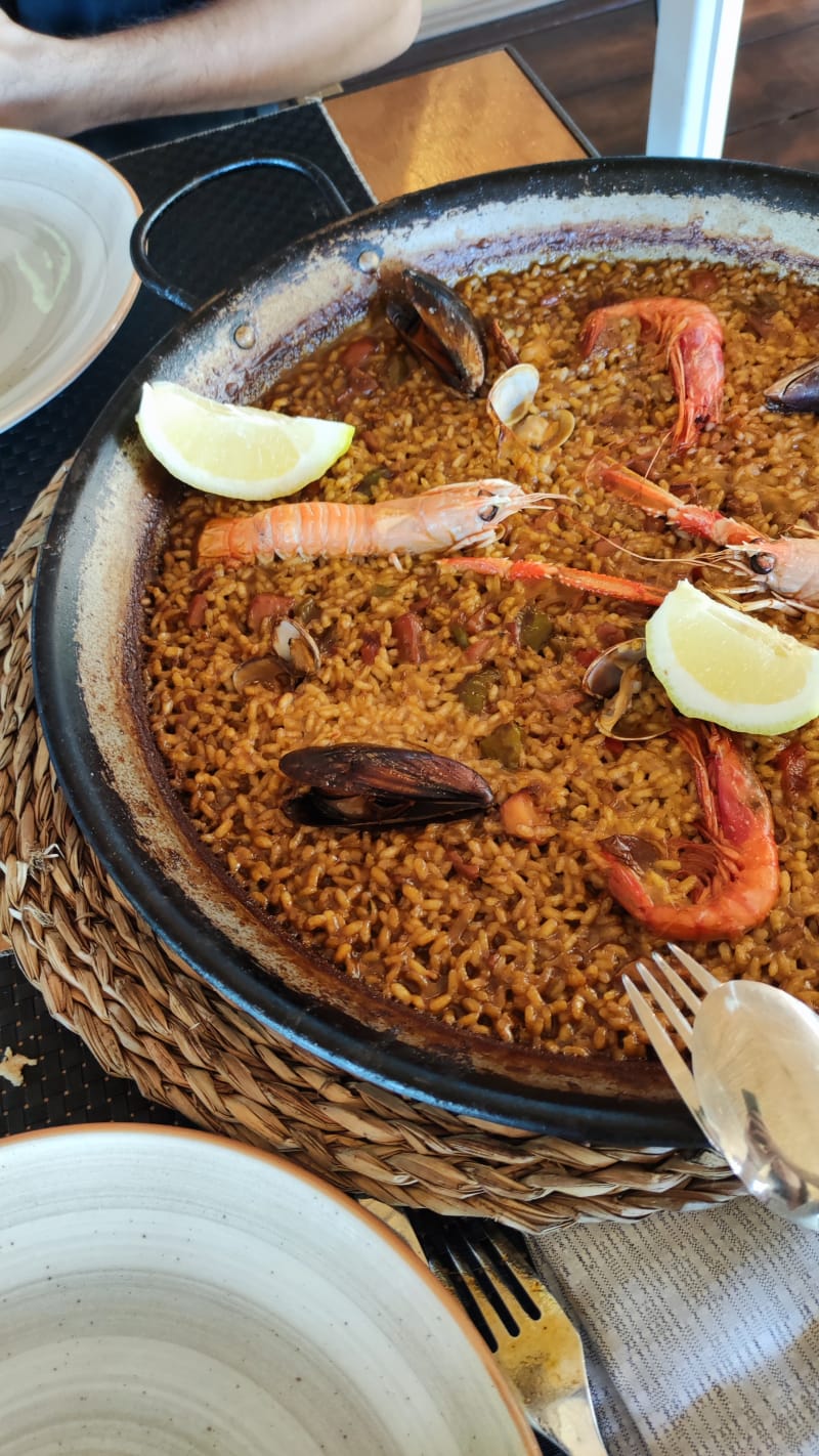 Paella marisco - La Cuina dels Pescadors, El Masnou