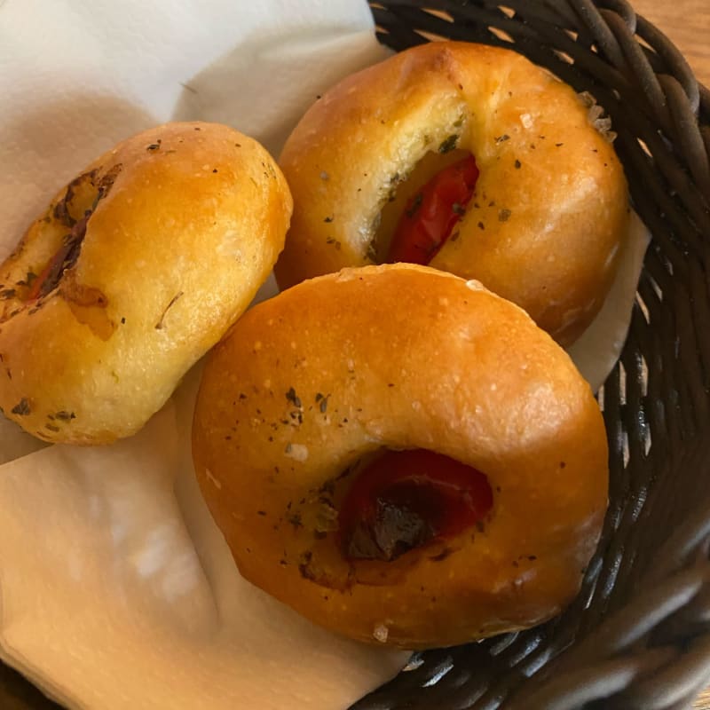 Focaccia- local bread - Brasserie Vincent, Rotterdam