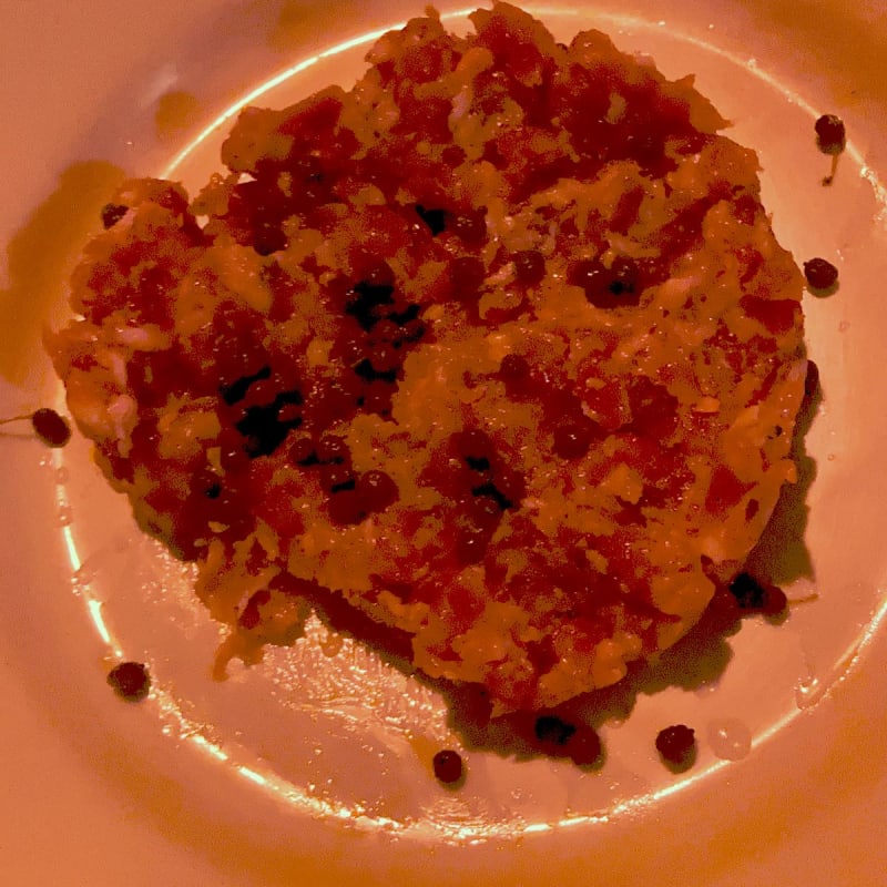 Tartare di salsiccia I - Decale Vineria Pietrasanta, Pietrasanta