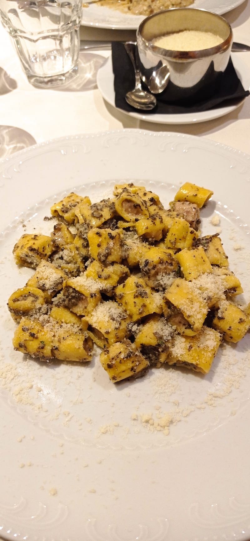 Delizie dello chef ( pasta salame e tartufo) - Ristorante L'incontro, Parma