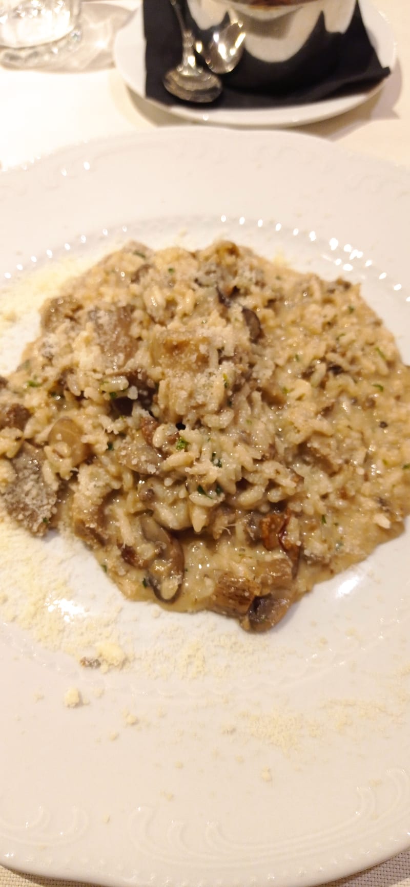 Risotto ai funghi porcini - Ristorante L'incontro, Parma