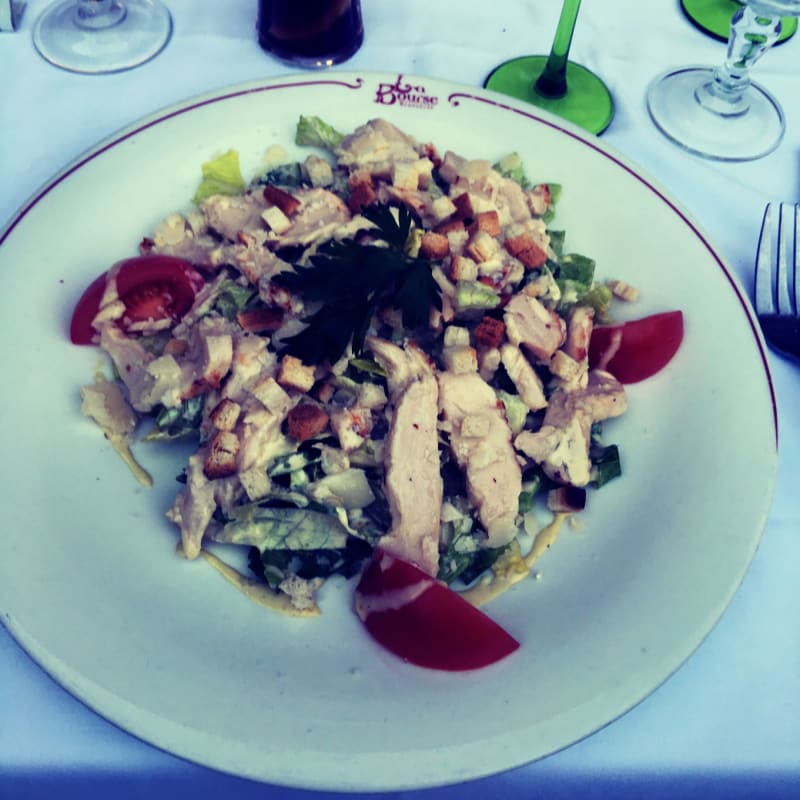 Salade cesar - Brasserie de la Bourse, Strasbourg