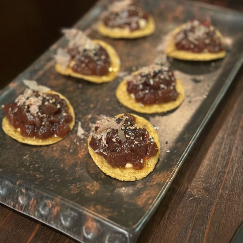 Tostadas de atun - Cru, Barcelona