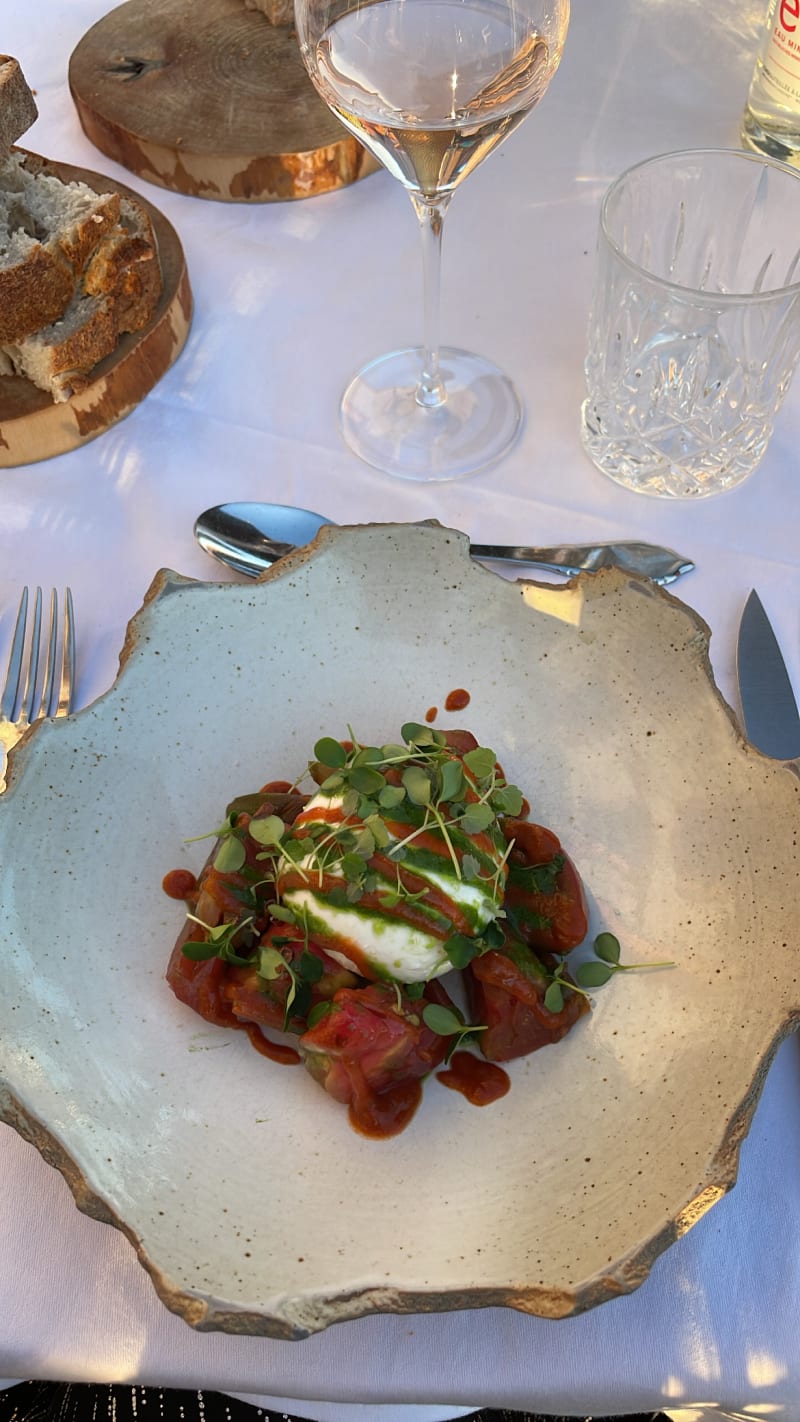 Tomates Burrata - Château de Sacy