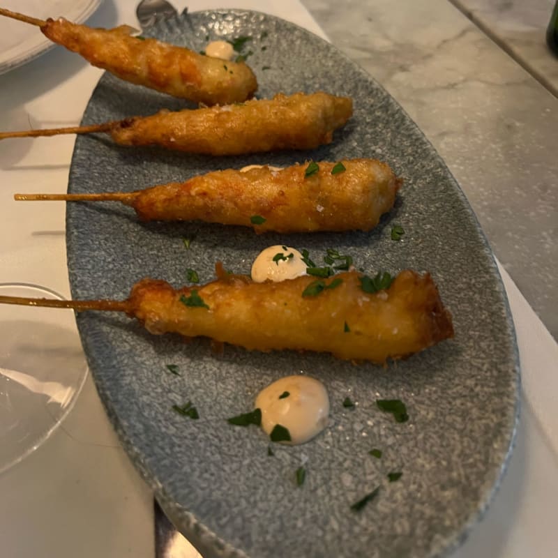 Piruletas de langostino (4 ud.) - Popeye Restaurante, Barcelona