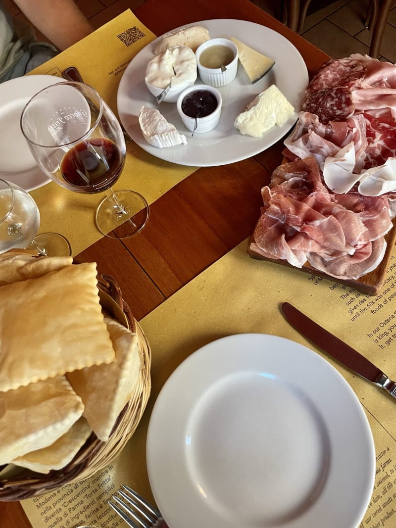 Osteria Del Gnocco Fritto, Milan