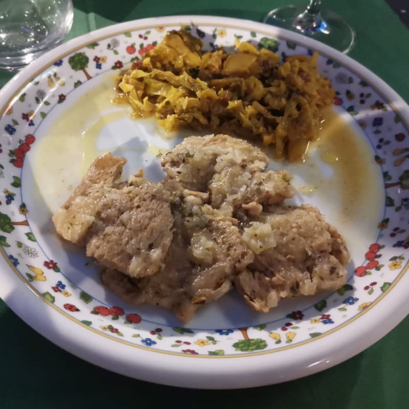 Scaloppine di soia, verza - Le Fate Bistrot, Florence