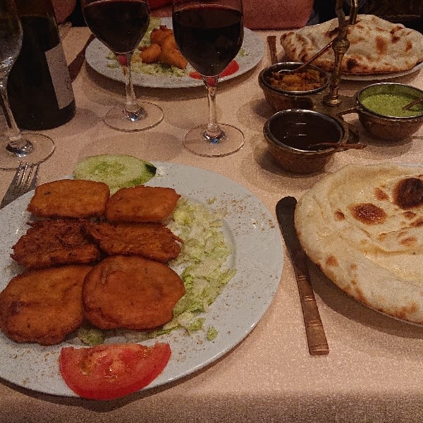 Beignets aux oignons très bon - Le Ganesha, Rueil-Malmaison