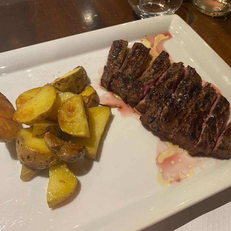 Tagliata con patate - Taverna dei Sapori, Monza