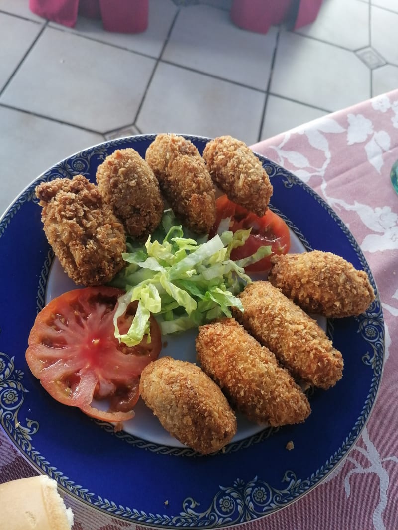 Croquetas - Jardín de la Condesa, Chinchon