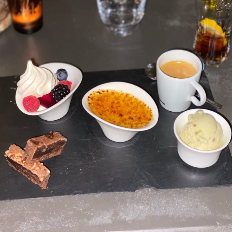 Café gourmand - Auberge du Lion d'Or - Versoix, Versoix