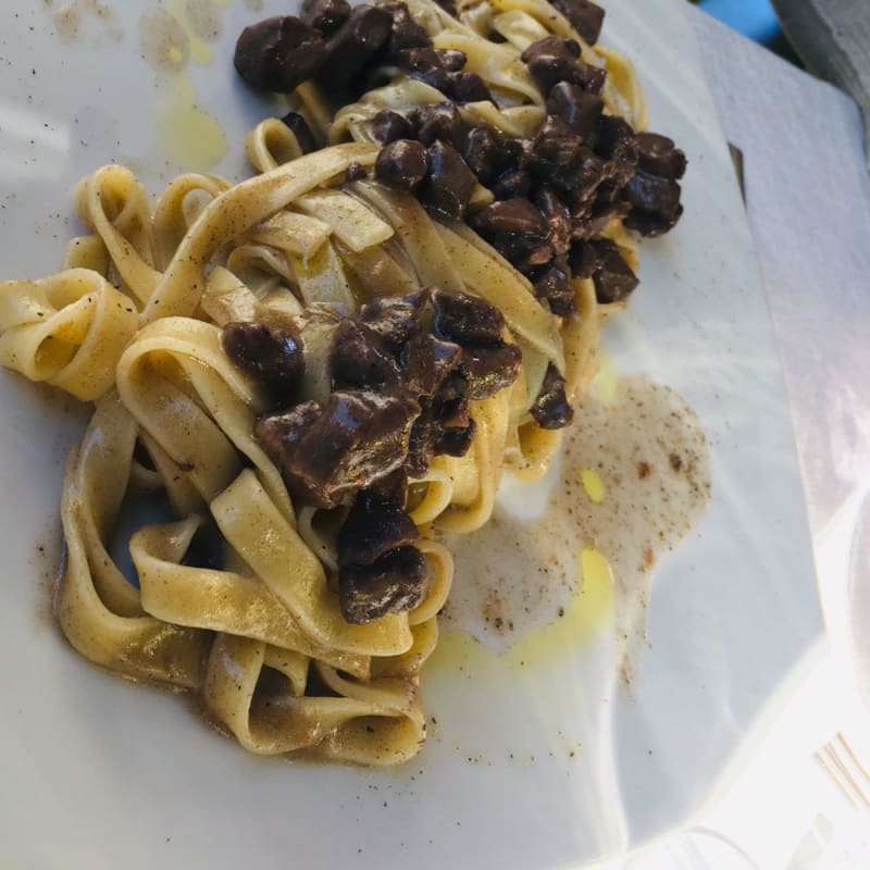 Tagliatelle al ragù di cervo - L'Om d Fer