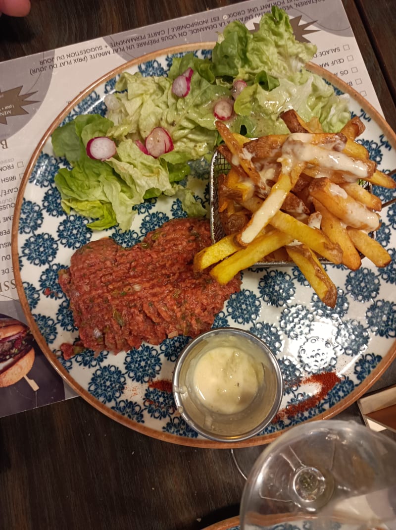 Tartare de Bœuf / Filet Américain  - L'Estaminet du Pont, Lille