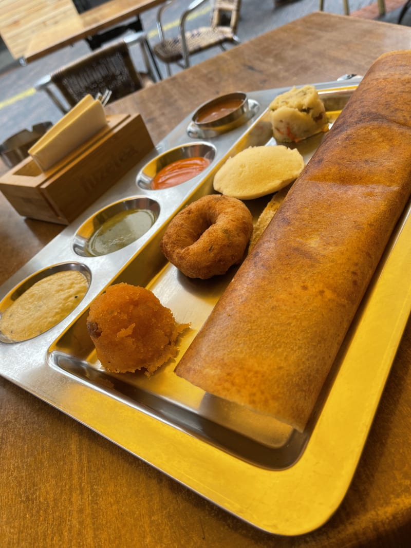 Masala dosa, idli, ponga and kesari  - Krishna Vilas Eindhoven, Eindhoven