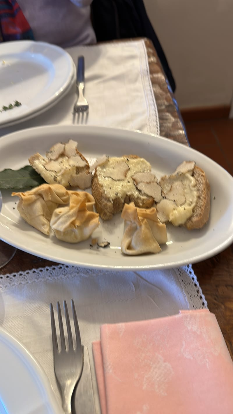 Antipasto ai sapori dell'orto con note di funghi porcini e tartufo - Antenna dal Morino