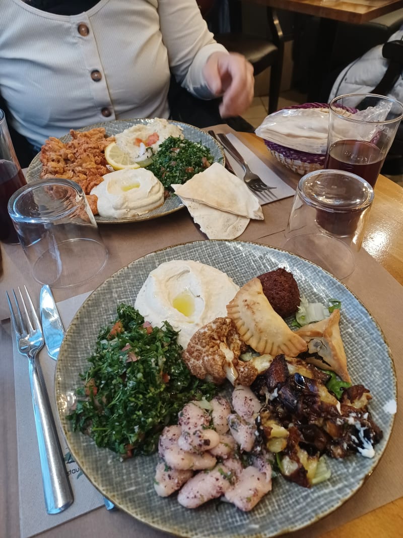 Assiette végétarienne - Le Libanais de Montrouge, Montrouge