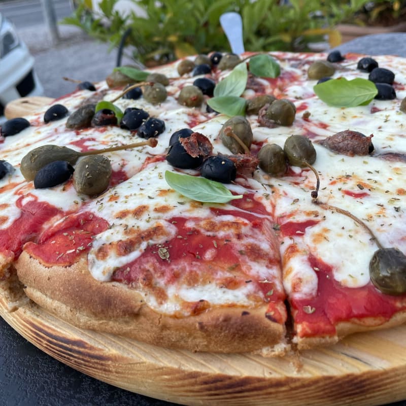 Pizza Marzamemi con impasto Nobile - Contadinostrano, Mantova