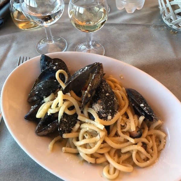 Strozzaprete cozze e pecorino - Alfredo Persichella