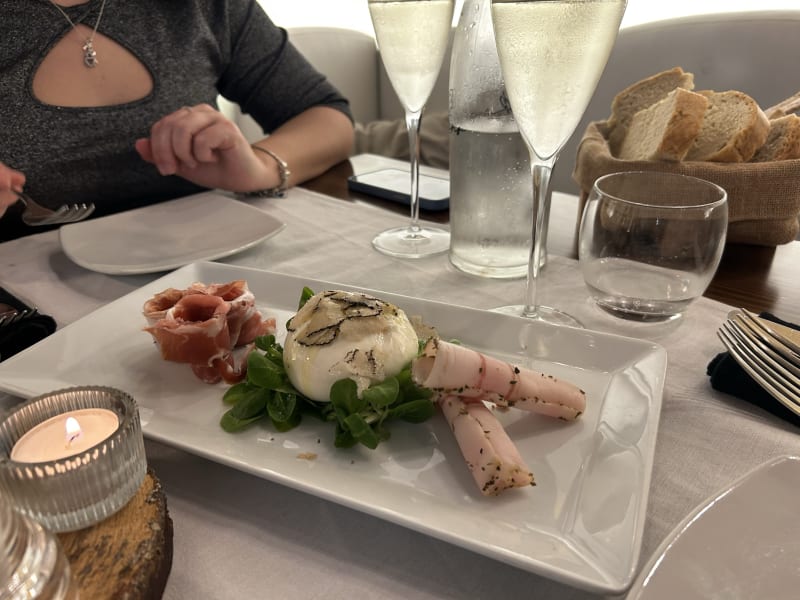 Burrata, Patanegra e SanDaniele - Biancospino Ristorante, Trieste