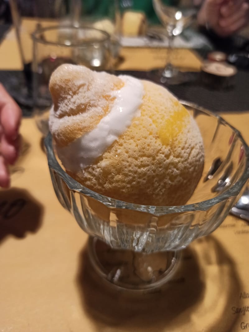 Sorbetto al limone - Agriturismo Montereggi, Fiesole