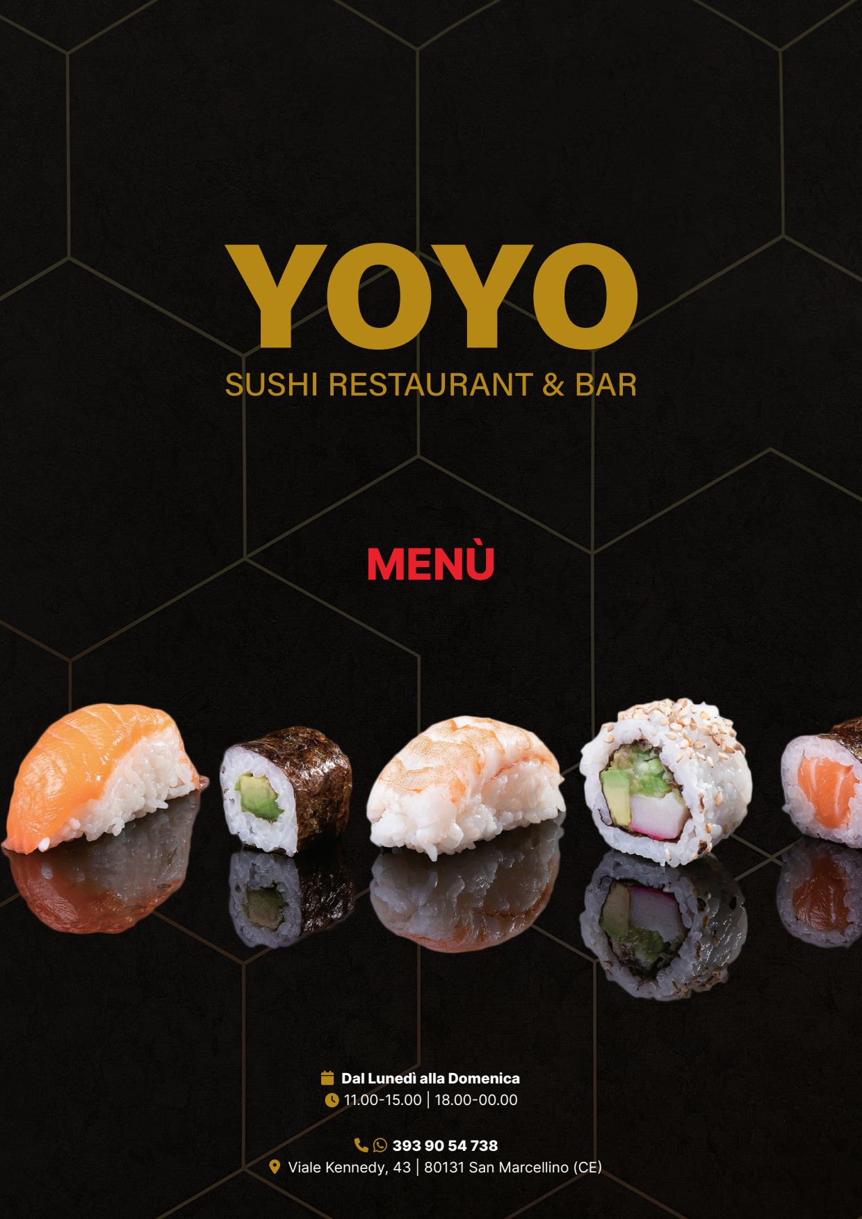 Menù completo e 2023 - YoYo Sushi Restaurant a Marcellino | TheFork