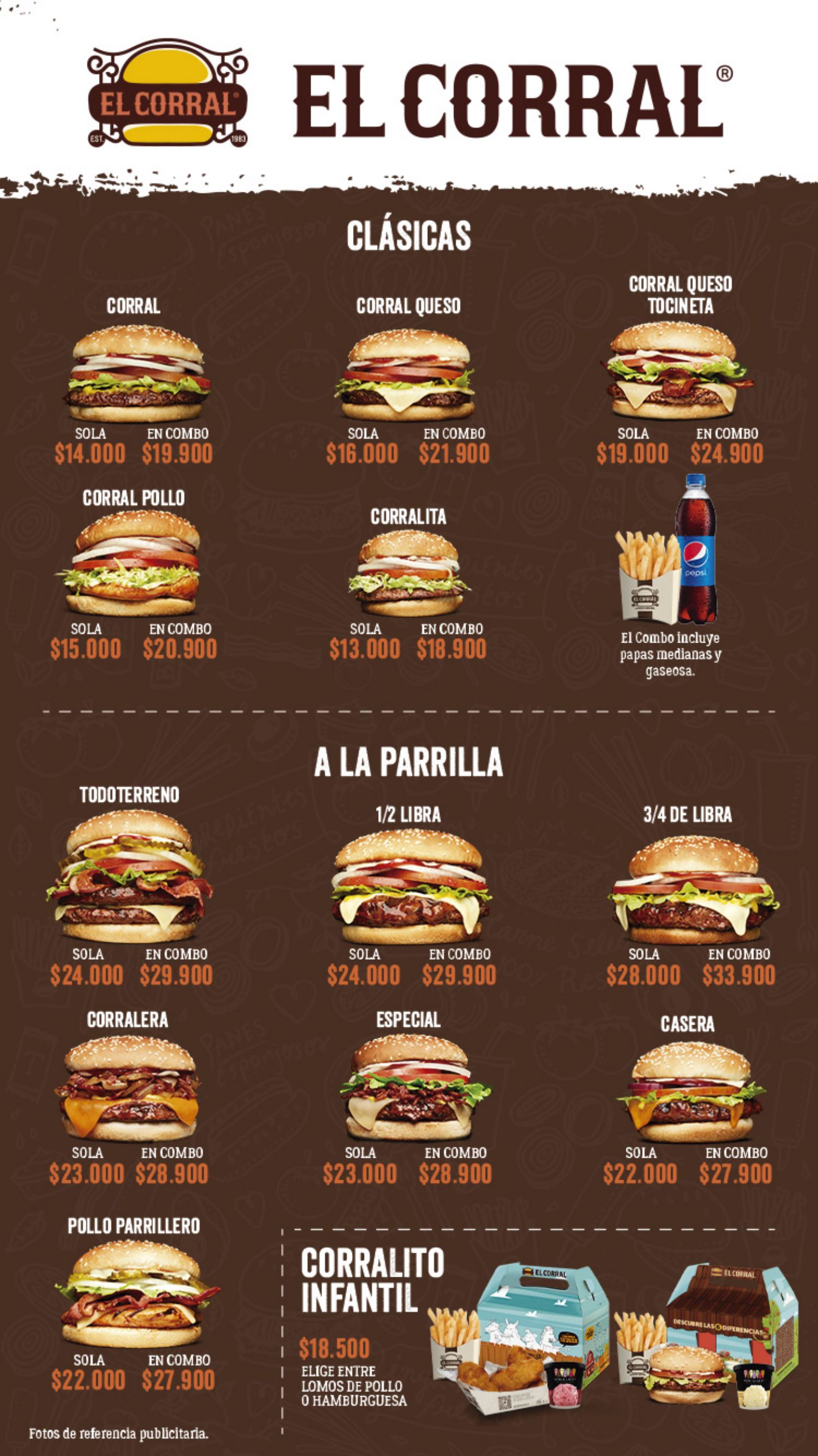 Featured image of post Easiest Way to Make Carta De Precios Hamburguesas El Corral