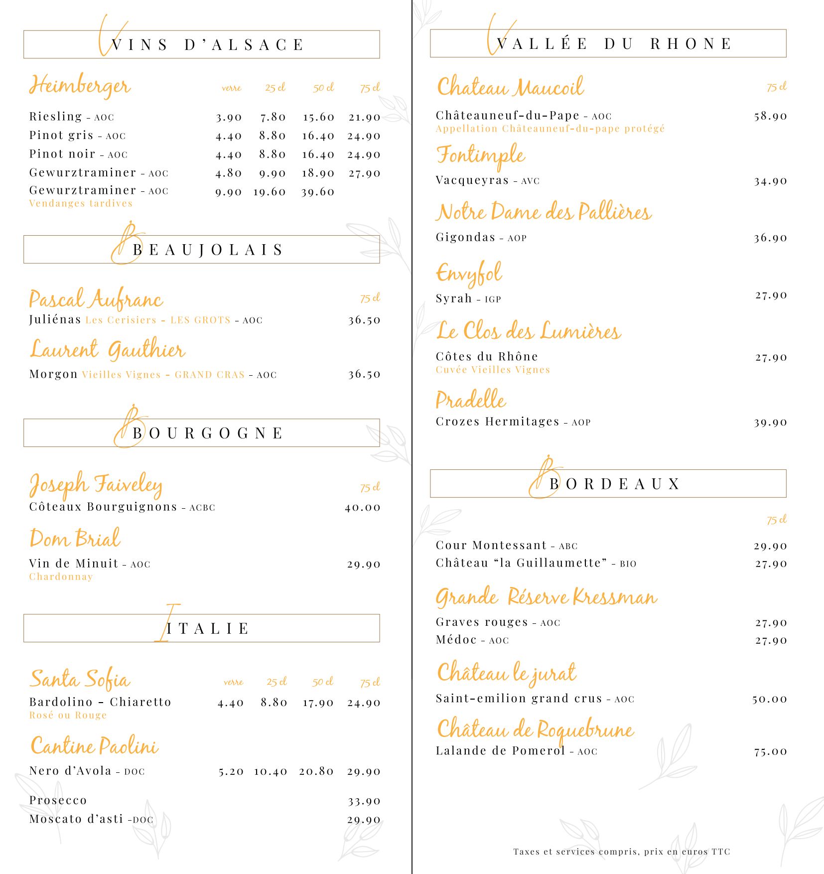 l'Ambassade Menu Delivery Online, Strasbourg【Menu & Prices】