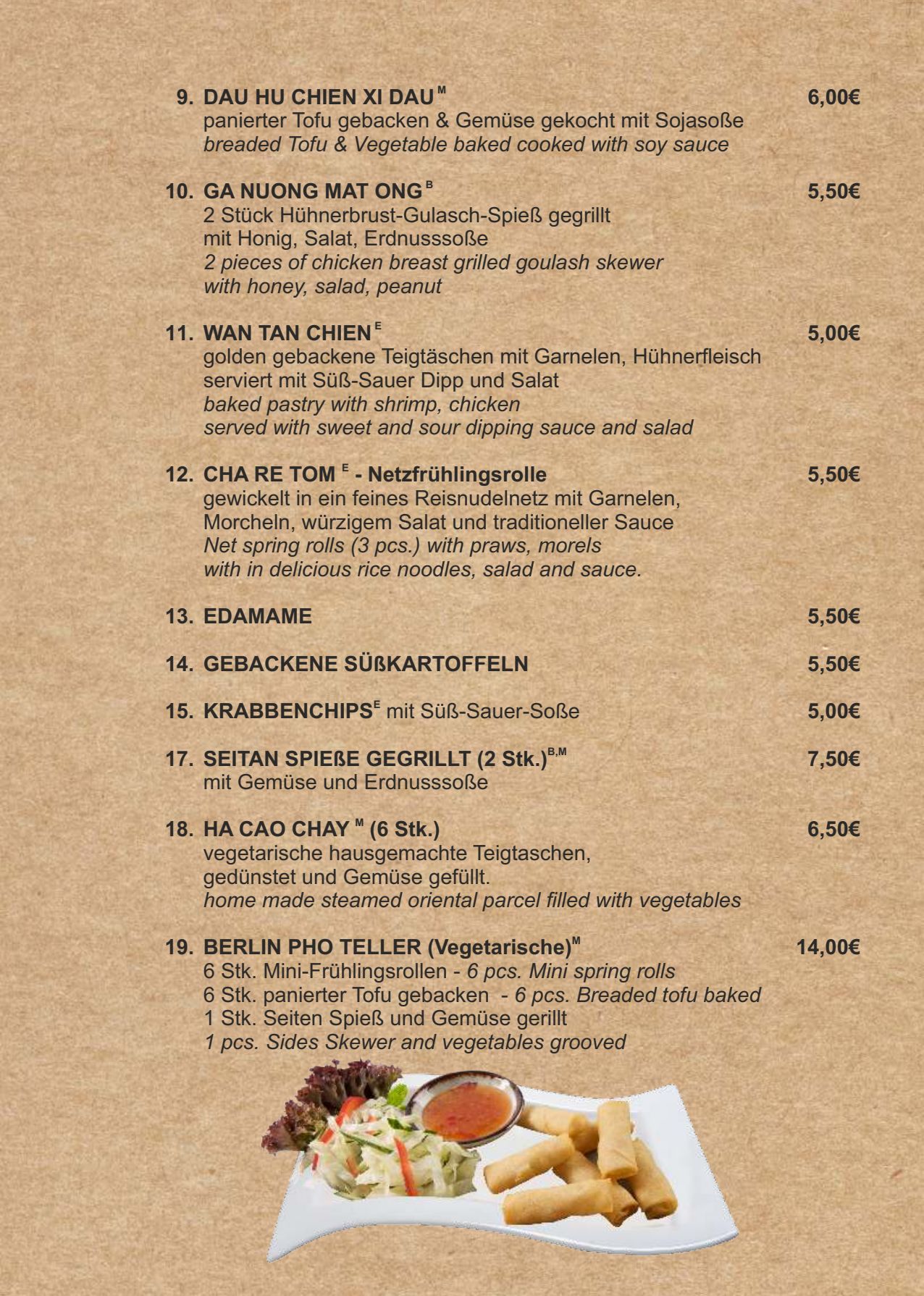 Menu 2024 Restaurant Berlin Pho in Berlin TheFork