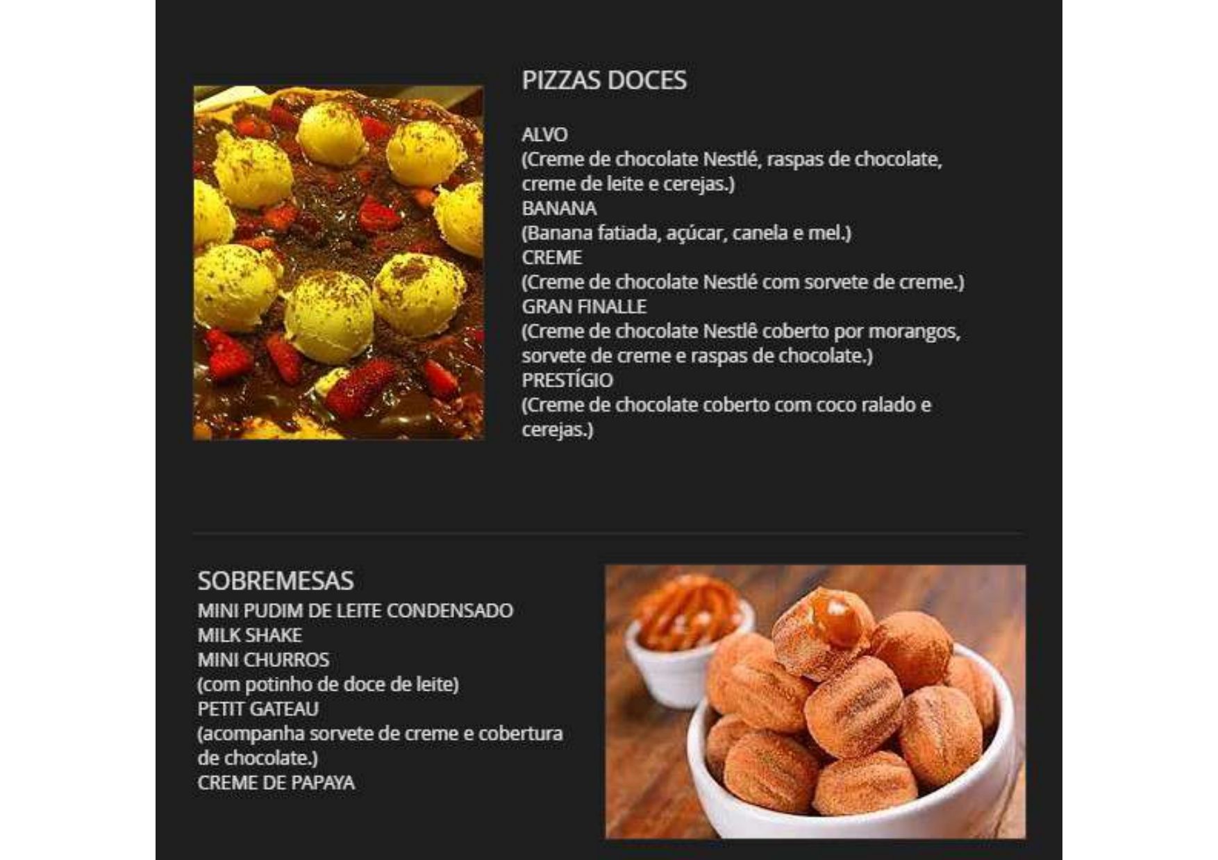 Menu Donavilla In Sao Paulo Thefork