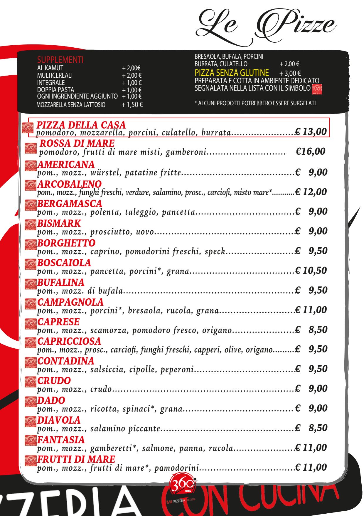 360 pizzeria 2024