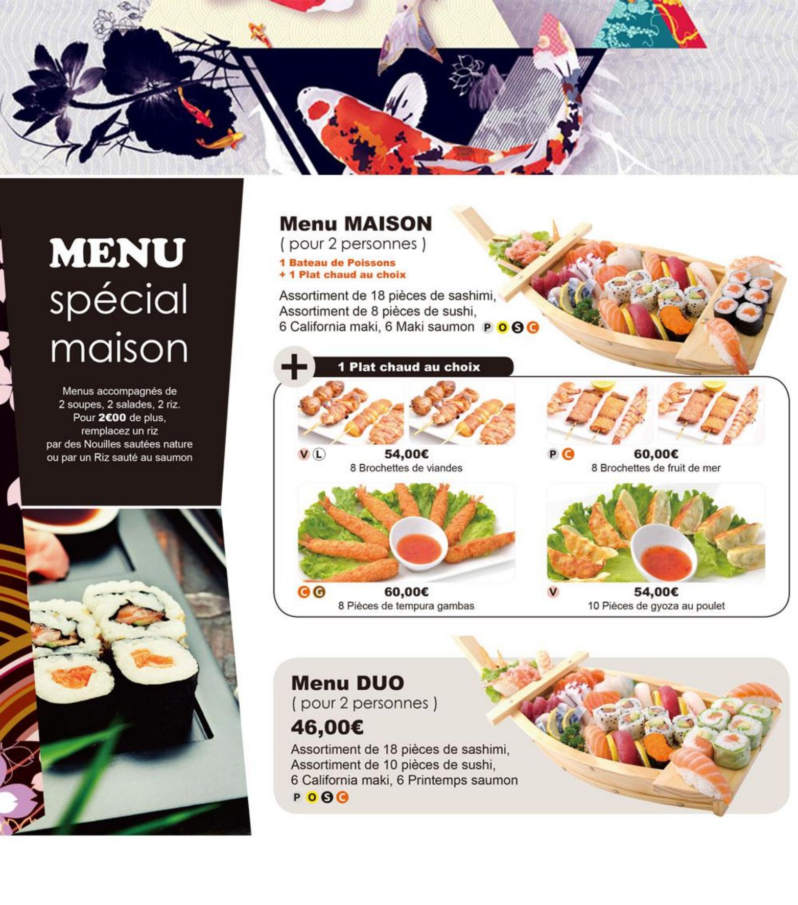 Menu Le Nouveau Tokyo In Tremblay En France Thefork