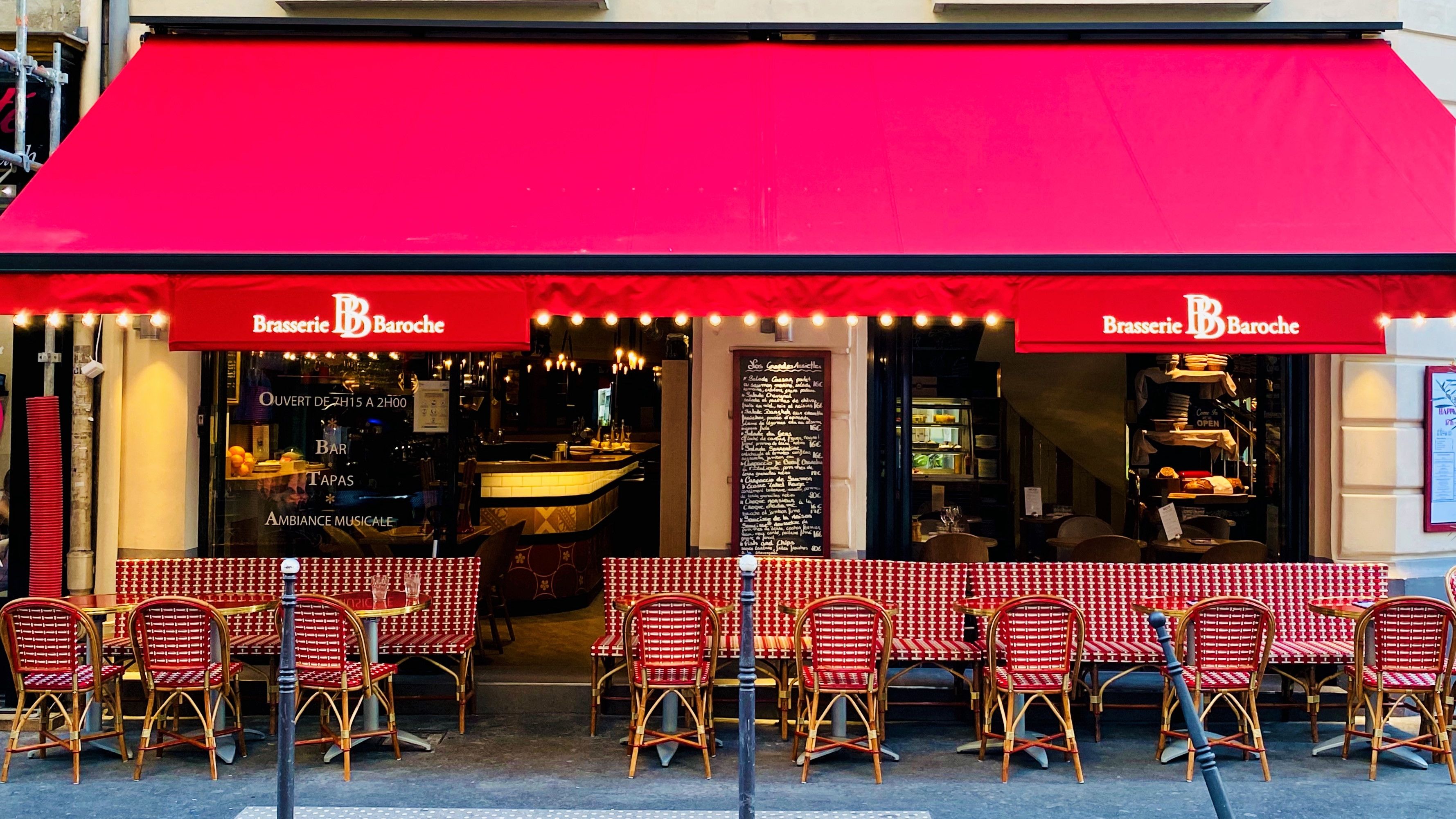 Restaurant Baroche Café Brasserie à Paris Menu Avis Prix Et Réservation Thefork 