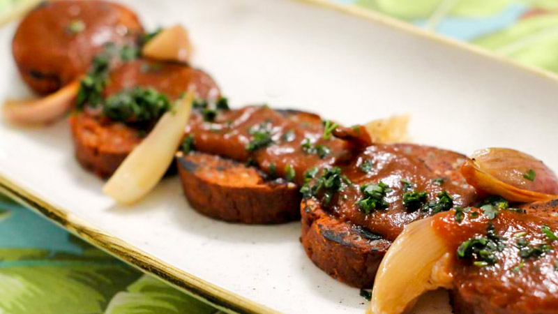 Chorizo al Cava de La Modernista [(c) Foto: El Tenedor]