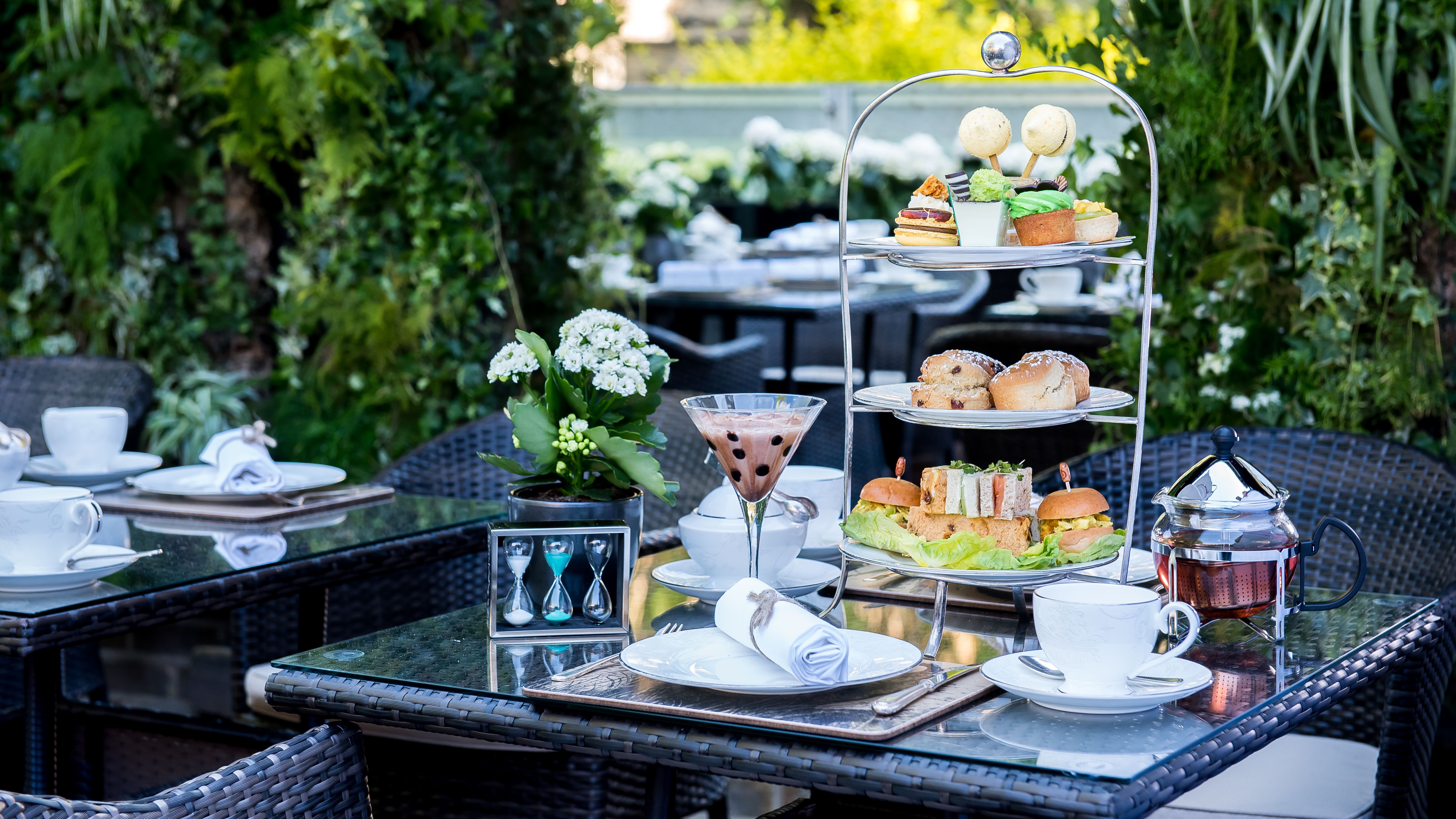 Afternoon Tea at The Montague on The Gardens, London
