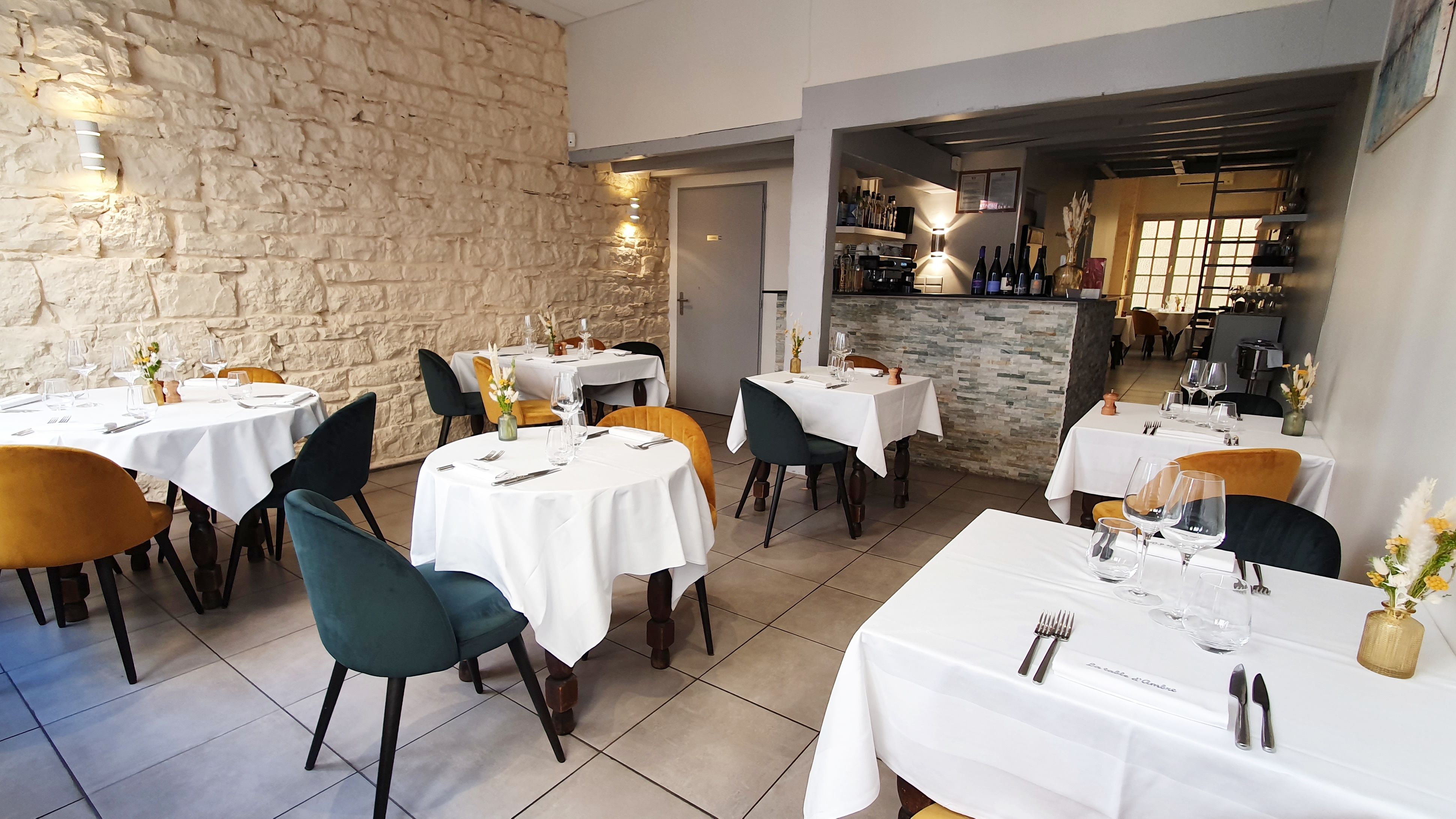 Salle du restaurant - La Table d'Ambre, Lyon