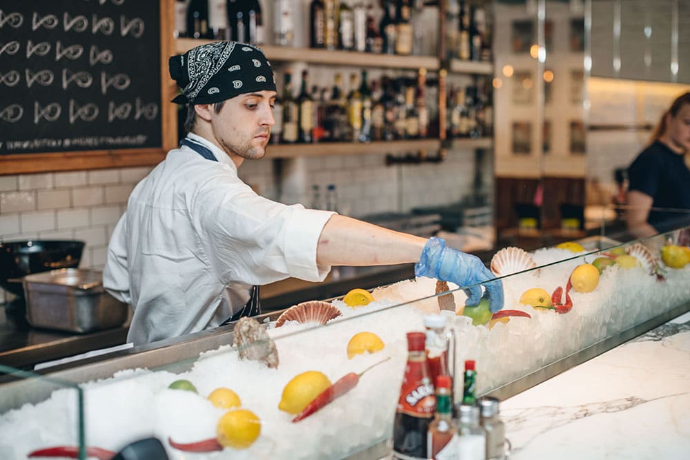 Fish Market in London, Aldgate, Fenchurch Street & Tower Hill