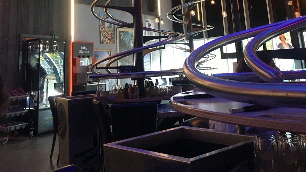 Alton Towers Resort The Rollercoaster Restaurant in Stoke on