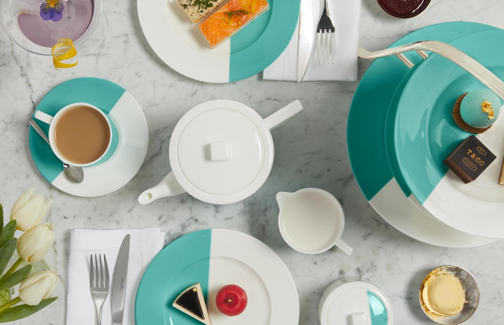 The Tiffany Blue Box Cafe  Breakfast at Tiffany's Harrods UK