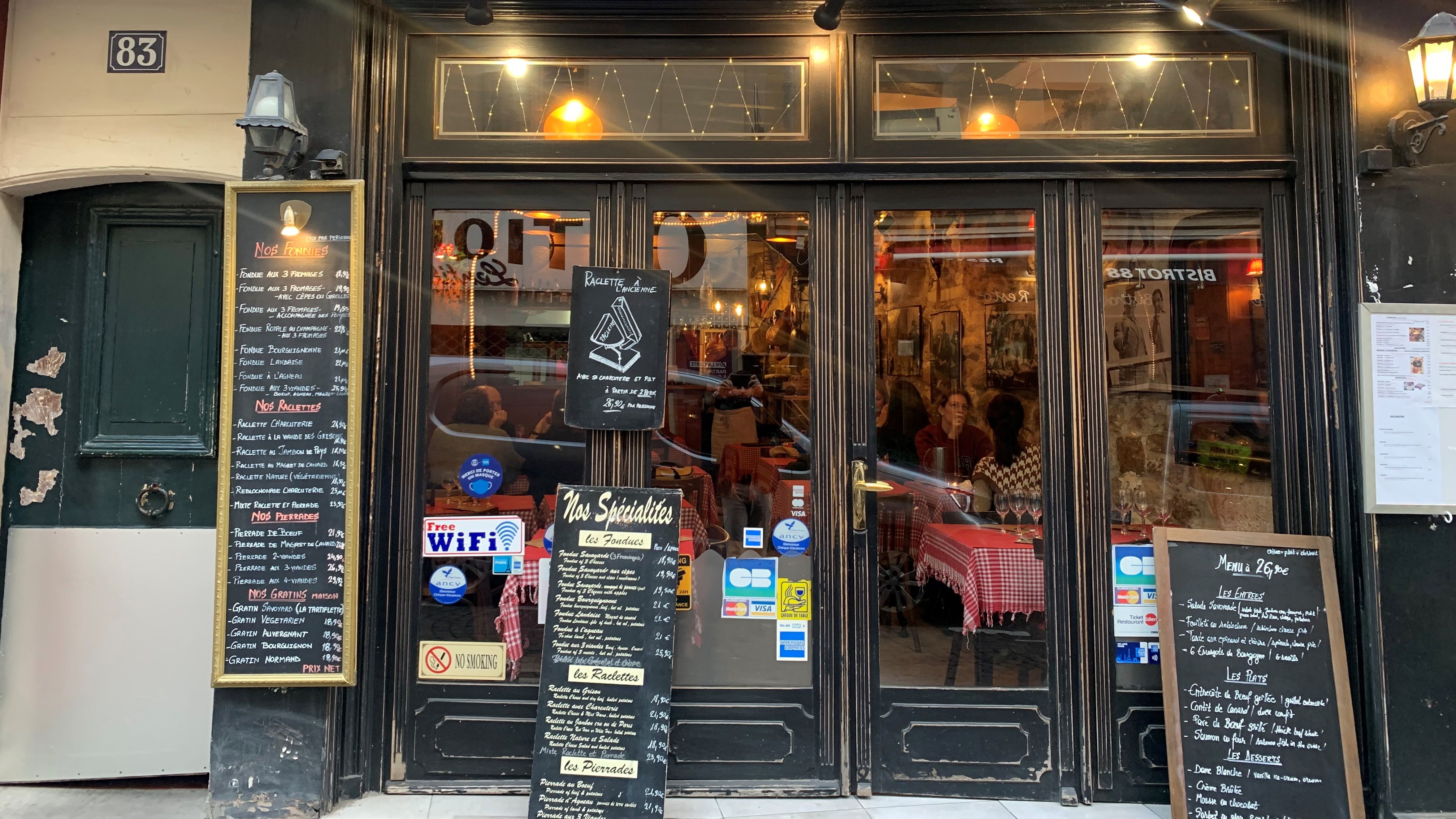 Restaurant Saveurs de Savoie à Paris Menu, avis, prix et réservation