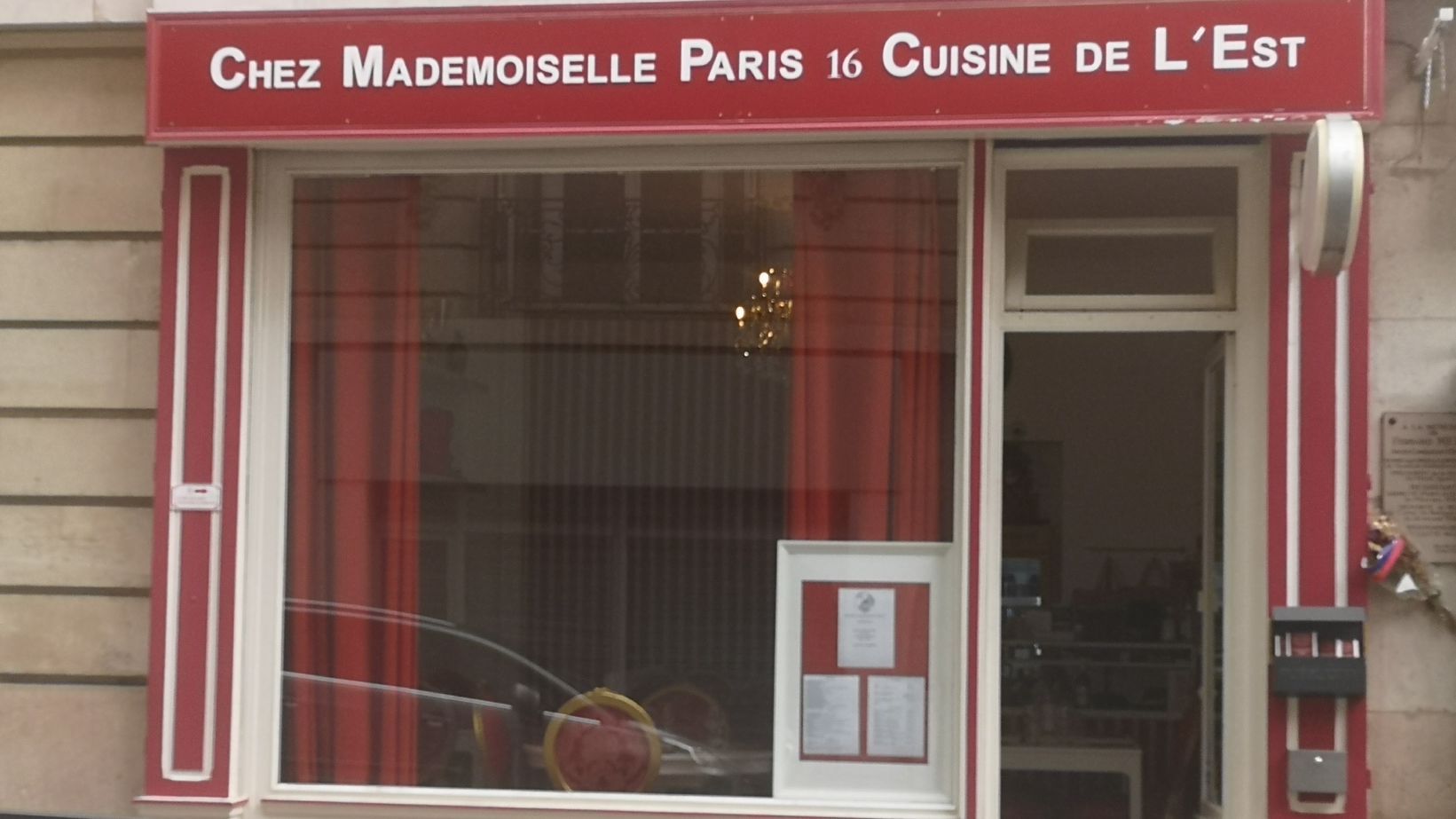 Chez Mademoiselle Paris 16 in Paris - Restaurant Reviews, Menu and