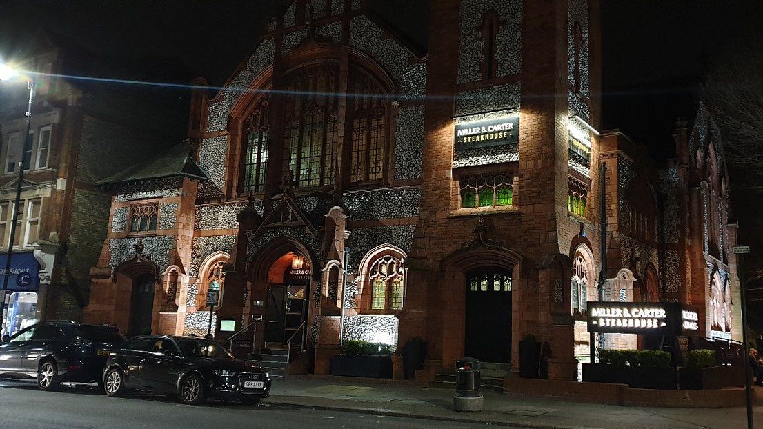 Miller & Carter Muswell Hill in Londen Menu, openingsuren, adres