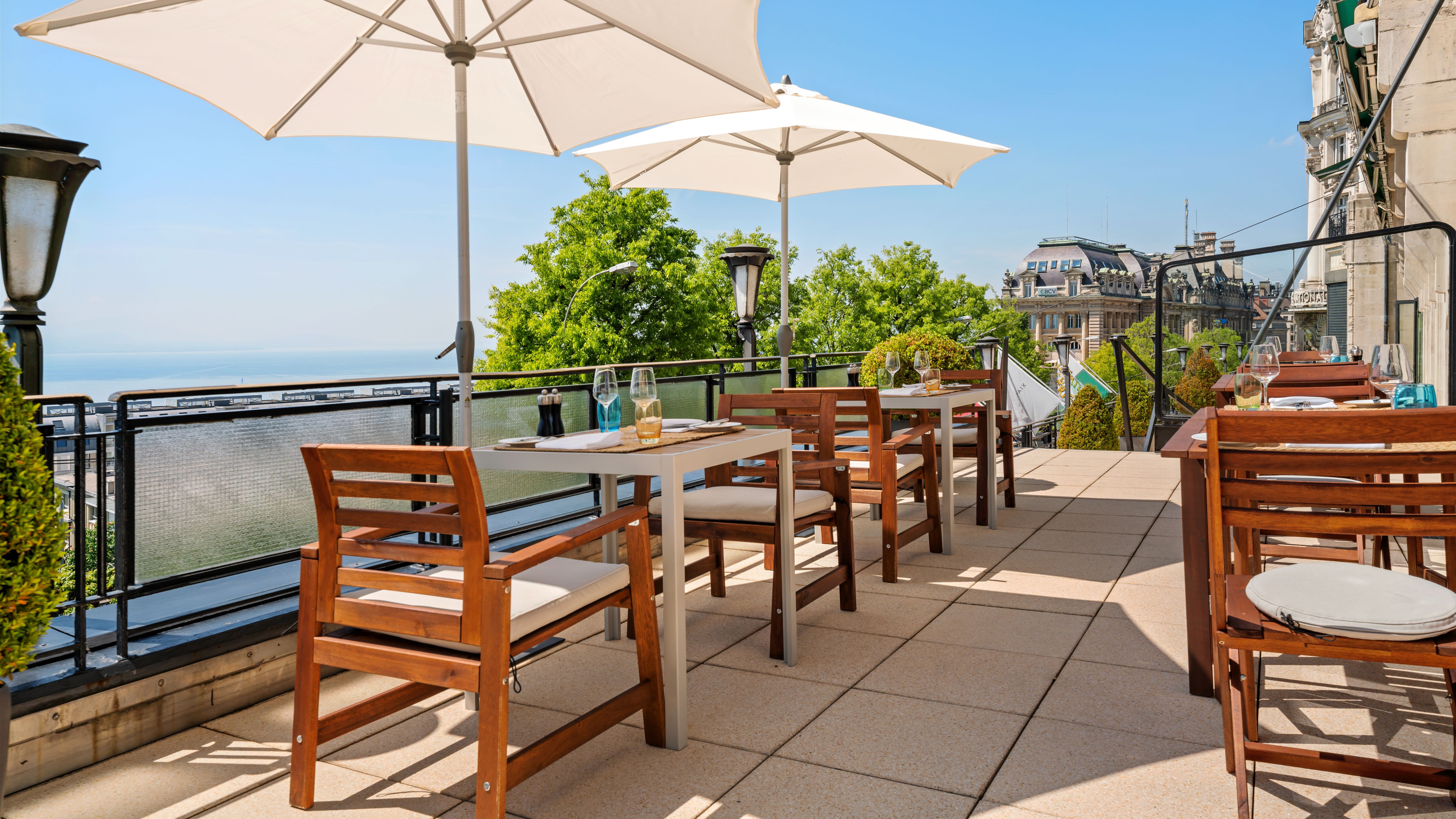 La Terrasse de la Paix - 1st floor Restaurant & Lounge Bar, Lausanne