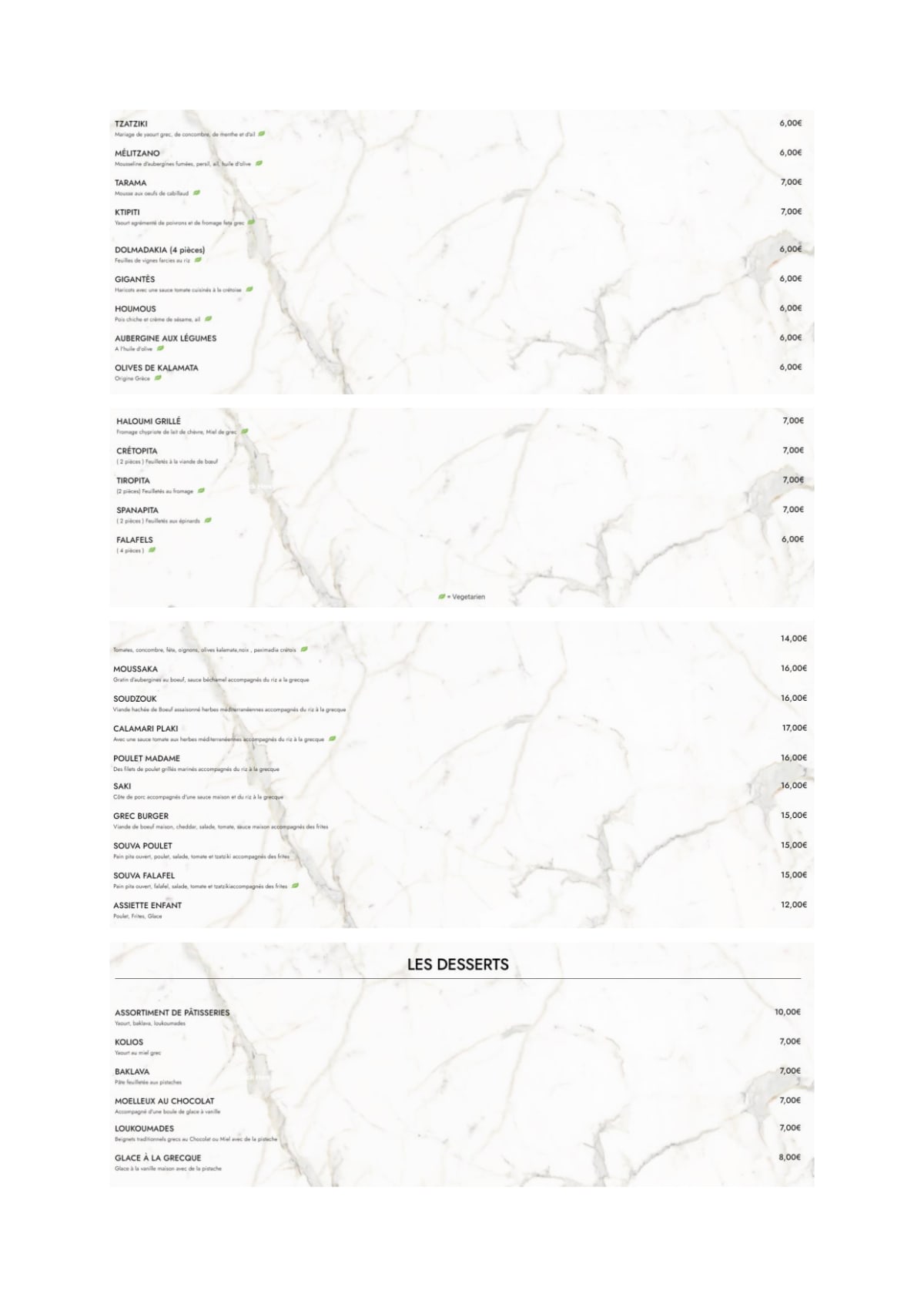 Menu 2024 MINOS in Nancy TheFork