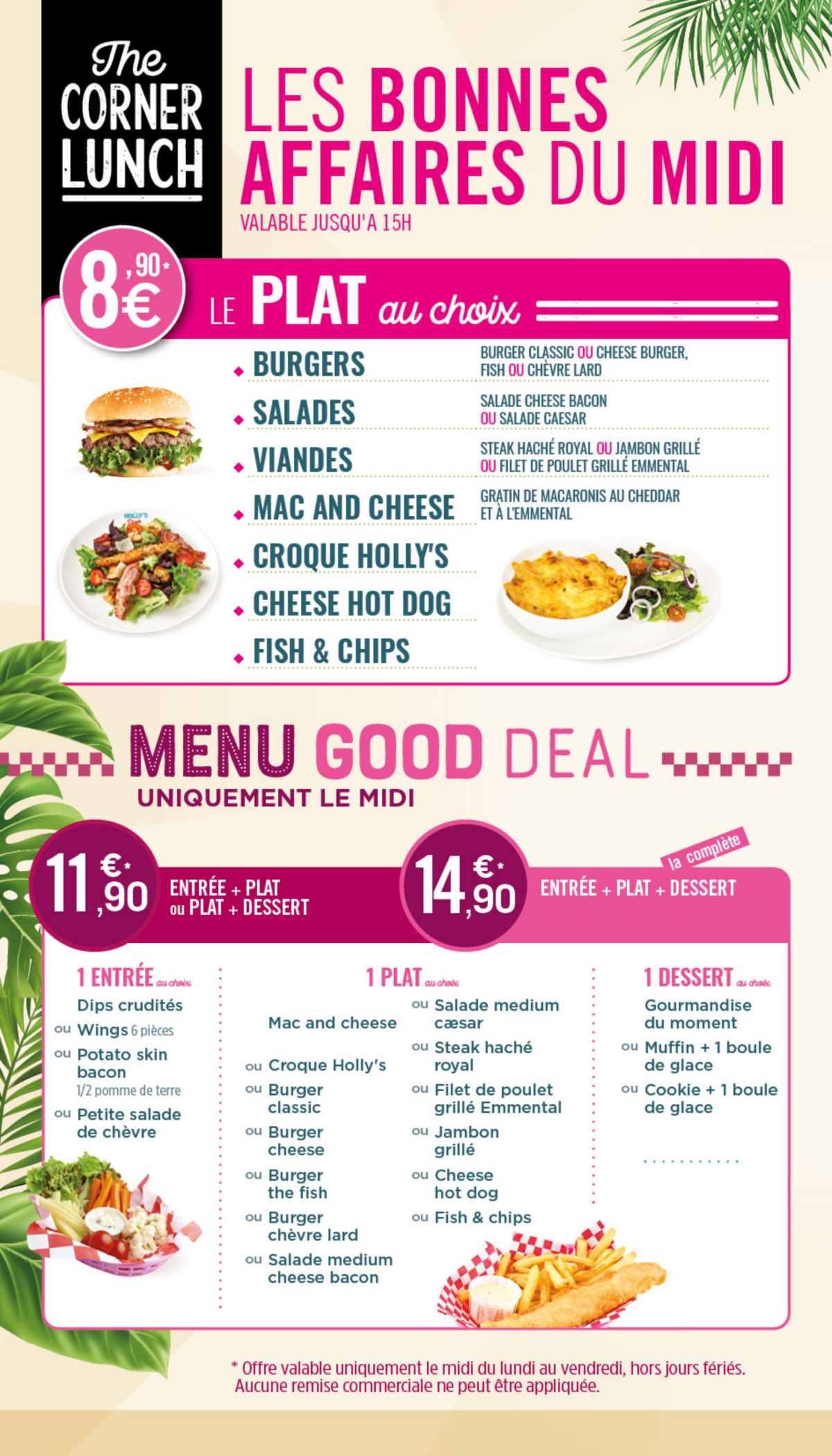 Menu 2024 Holly's Diner in Poitiers TheFork