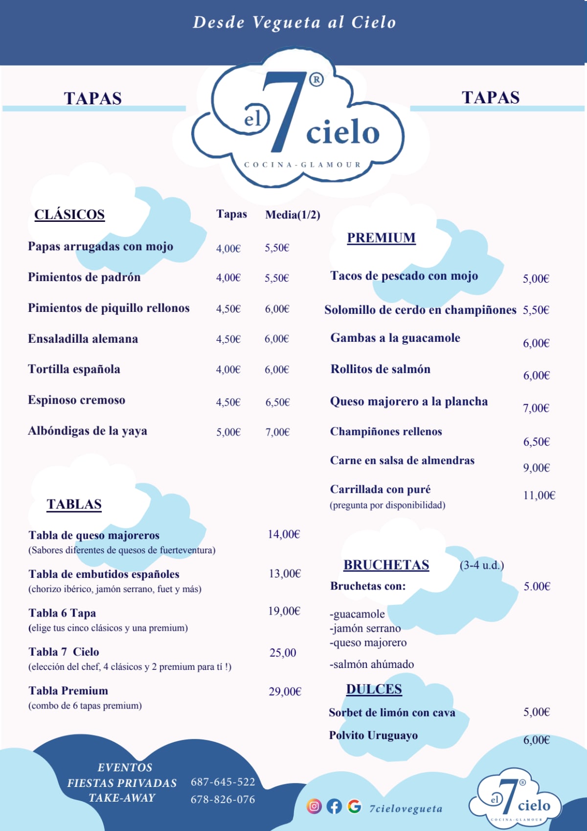 7 cielo sale