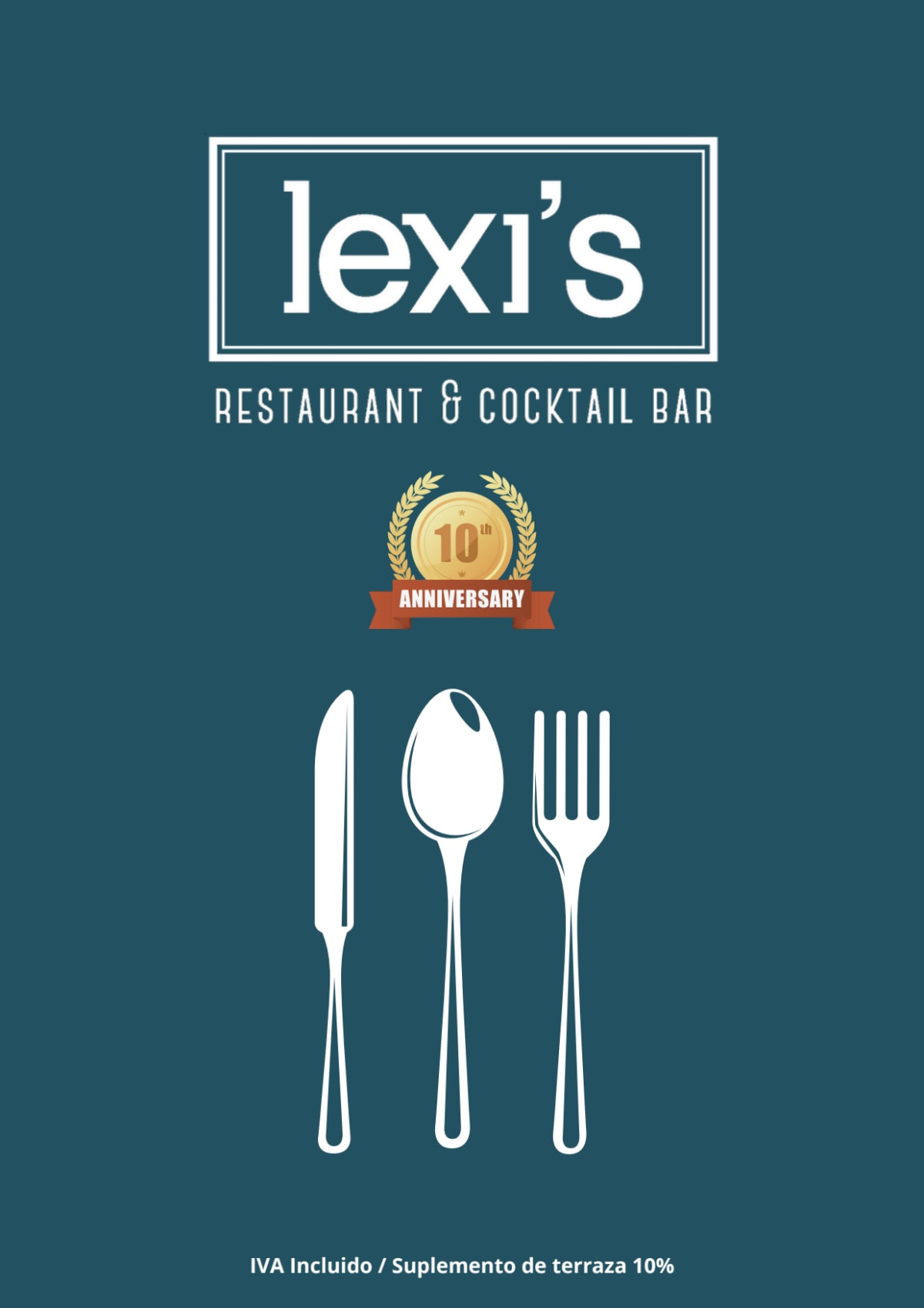 Lexi's Restaurant & Cocktail Bar menu