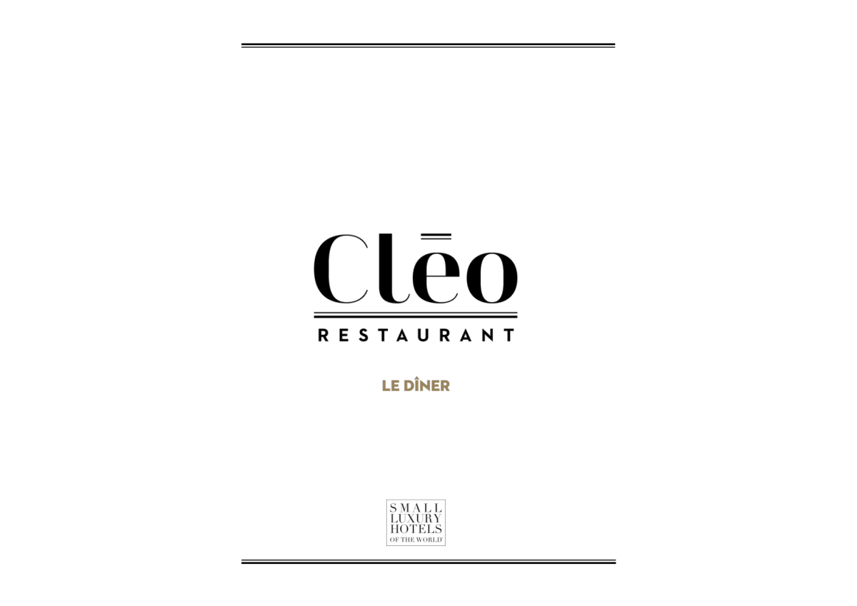Cléo menu