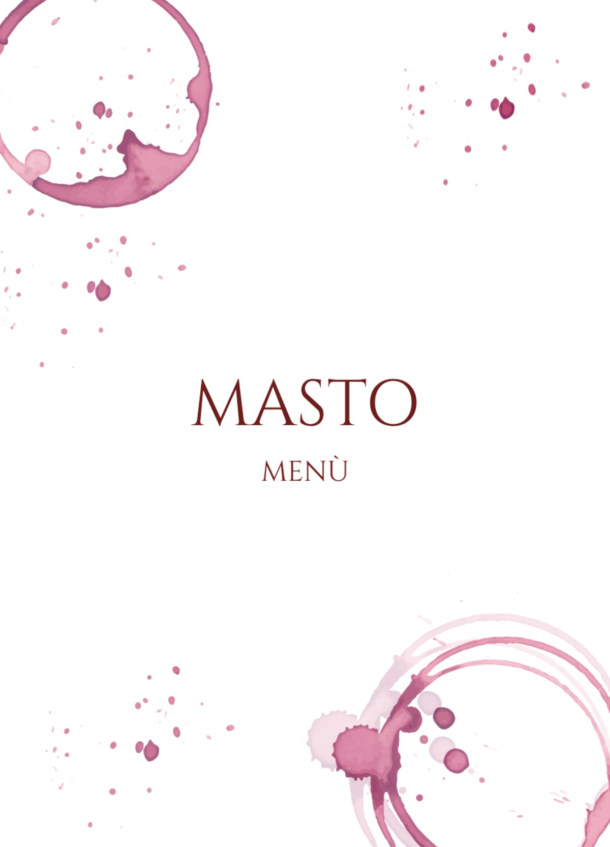 Masto menu