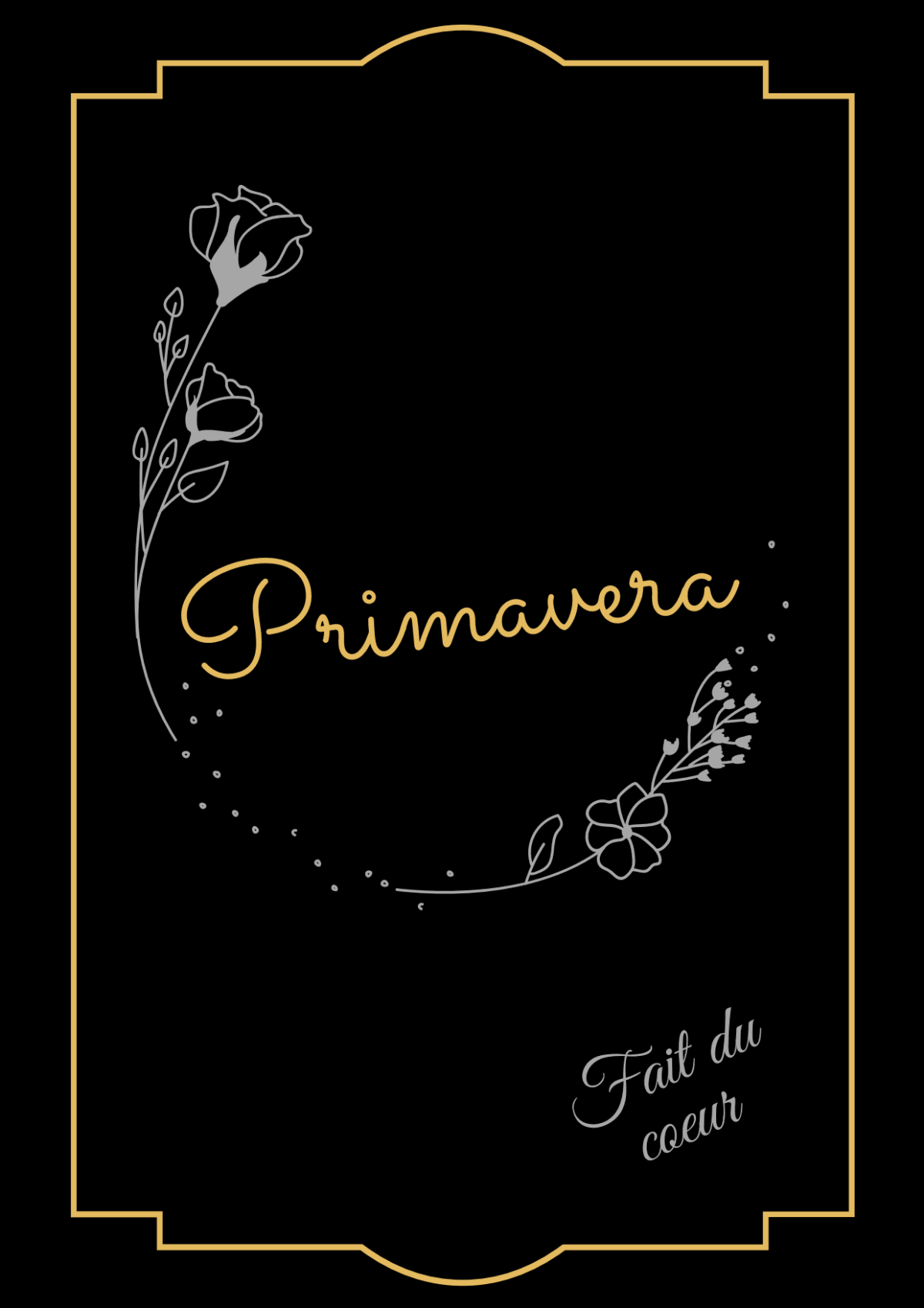 Primavera menu