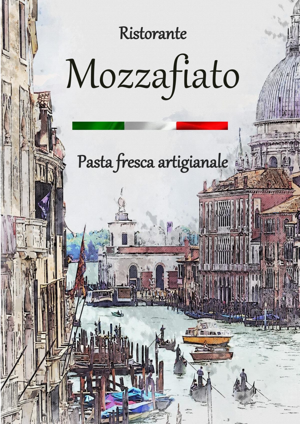 Mozzafiato Pasta Fresca Artigianale menu